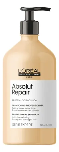 Shampoo Absolut Repair Gold Quinoa 750ml L´Oréal Profissional