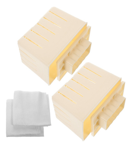 Kit Para Hacer Queso Vegano, 2 Juegos, Molde Para Prensar To