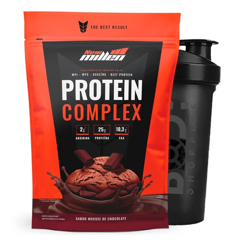 Protein Complex 1.8kg + Brinde (copo) - New Millen