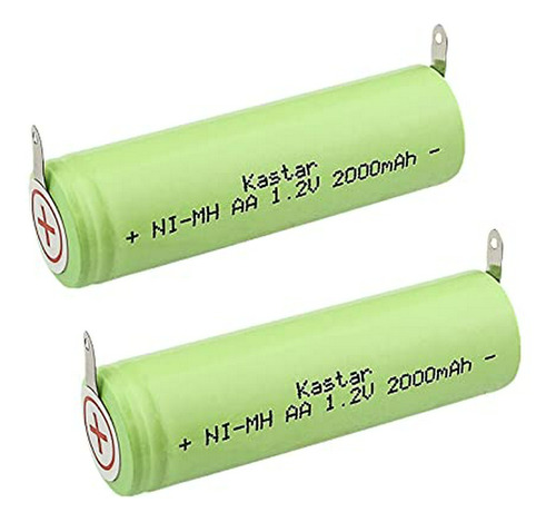 Kastar 2-pack 1,2 V 2000 Mah Ni-mh Batería De Repuesto Para 