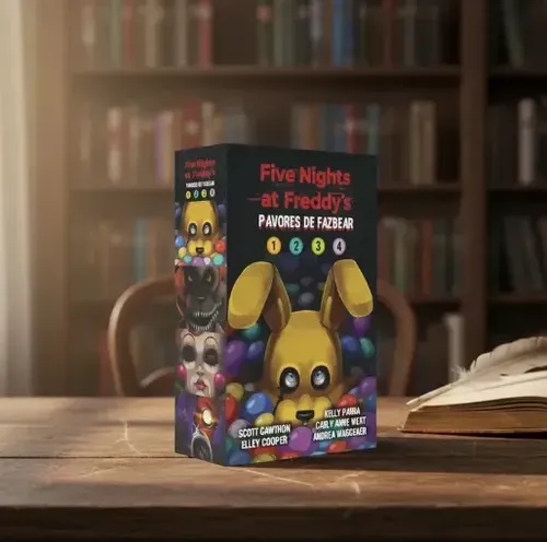 Box Pavores de Fazbear 1-4 - Cawthon, Scott - Intrínseca - Capa