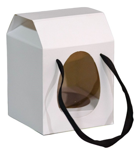 Caja Visor Pvc 13x13x17,5cm (x50u) Cuna Huevo Acetato 071c