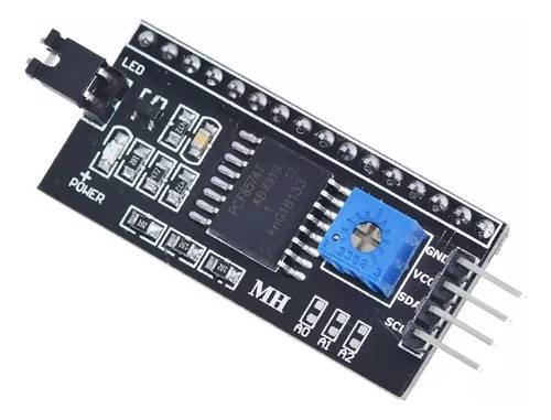 Módulo Serial I2c Spi Para Display Lcd 16x2 / 20x4 Arduino