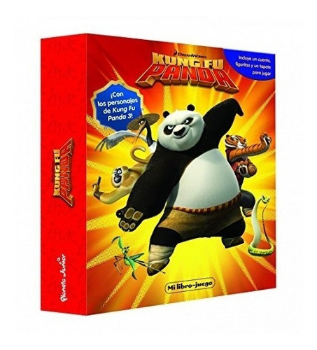 Kung Fu Panda. Mi Libro-juego: Incluye Un Tablero, Figuritas