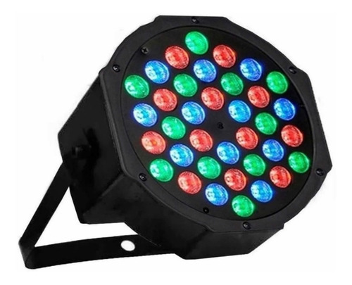 Foco Par 36 Led Rgb Dmx Luces Fiestas Audioritmico