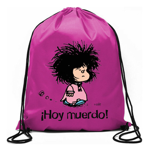 Bolsa De Cuerdas Mafalda Hoy Muerdo - , Quino