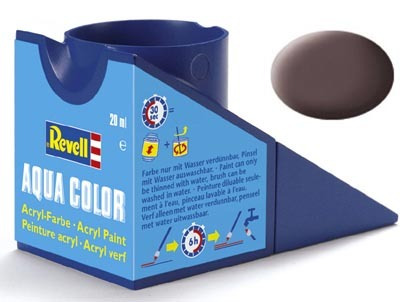 Revell Tinta Acrílica 36184 Aqua Color Marrom Couro 18ml