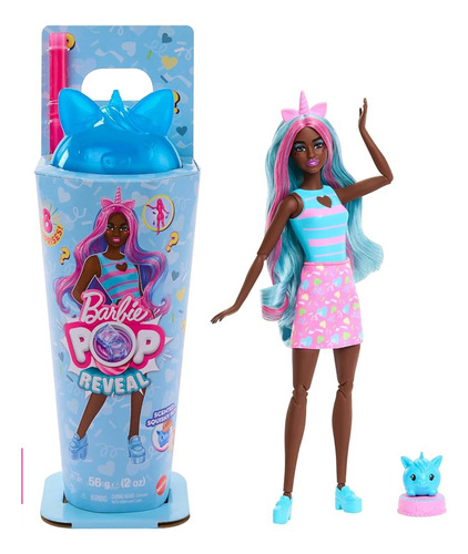 Mattel Muñeca Barbie Pop Reveal Shakes Unicornio Con Aroma