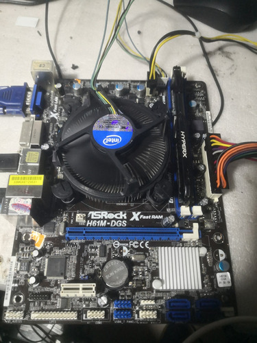 Board Asrock H61m-dgs  Lga 1155 2 Y 3 Gen 