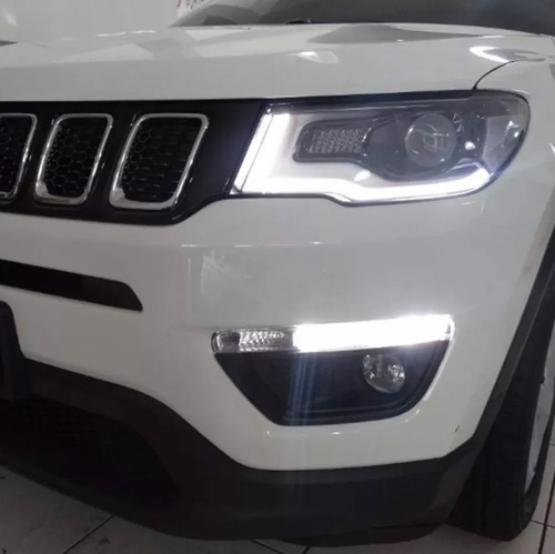 Imagem 3 de 4 de Par Lmpada Led H16 Psx24w 6000k Drl Diurna Jeep Compass