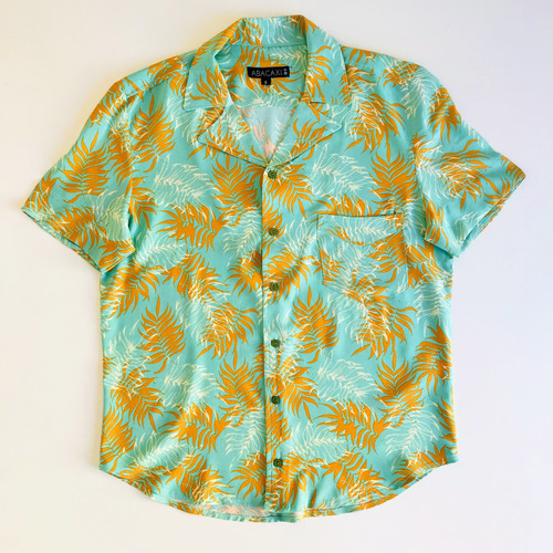 Camisa Hombre Hawaiana Palma