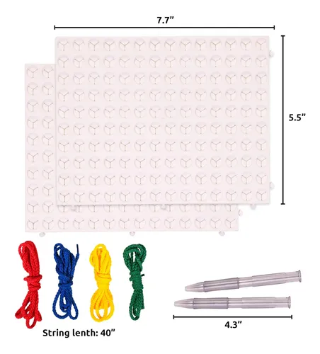 Spark & Wow Calm Down Threading Boards - Juego De 2 - Tabler
