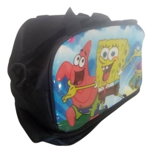 Bolso Termico Bob Esponja Niños Escuela 22x13x20