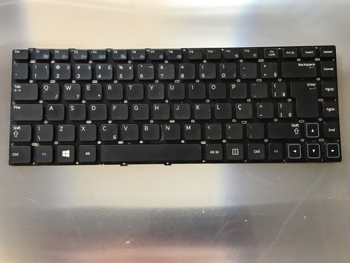 Tecla Do Teclado Do Notebook Samsung Np300e4c - Frete 15,00