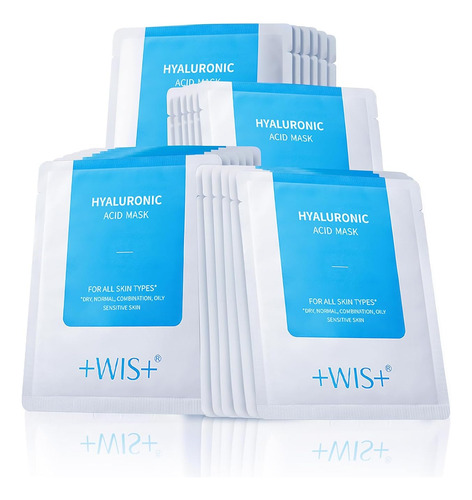 Mascarilla Facial Hidratante Con Ácido Hialurónico Para Piel