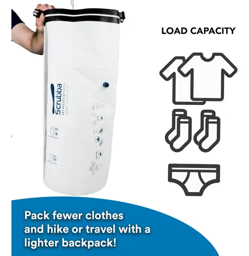 Scrubba Bolsa De Lavado Manual Portátil Ecológica 5.3 L