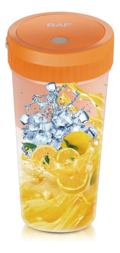 Licuadora Portátil 80w 300ml 8 Cuchillas Raf R.2829o