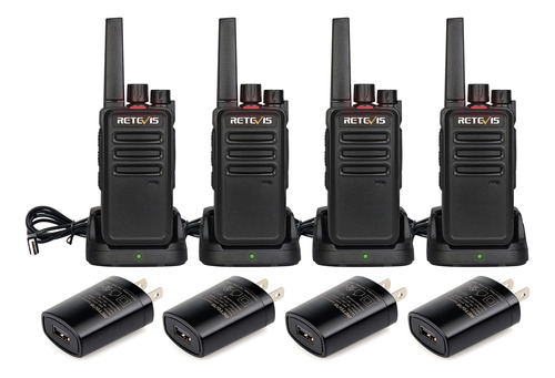 Walkie-talkie Largo Alcance Vox 16 Canales Mini 4 Unidades