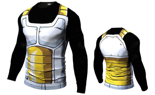 Nueva Camiseta Deportiva Ajustada Dragon Ball Vegeta