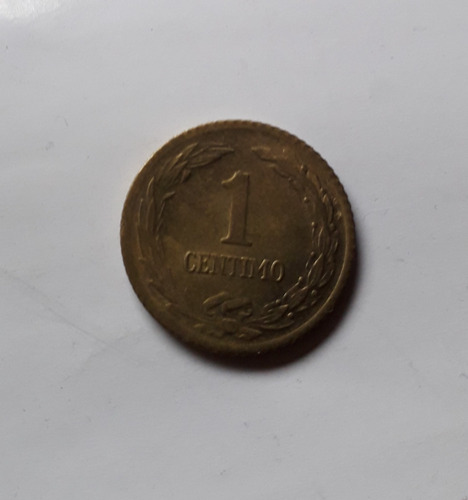 Paraguay 1 Centimo Año 1944 Moneda Broncealuminio Km#20