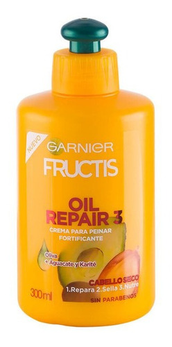 Crema Para Peinar Garnier Fructis Oil Repair 3 Fortificante