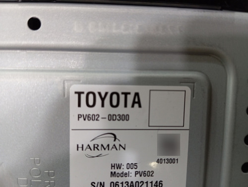 Estereo Original Toyota Etios Yaris Hilux Wiifi Bluetooth (Usado)
