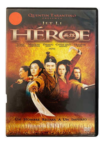 Dvd Original Heroe Hero Jet Li Maggie Cheung Zhang Ziyi (Usado)
