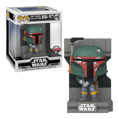 Funko  Deluxe: Star Wars   Hunters Collection Boba Fett...