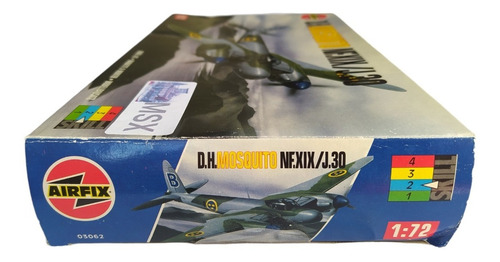 Msx 1/72 Modelismo Avion Airfix Dh Mosquito Completo Remate (Usado)