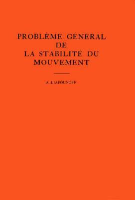 Libro Probleme General De La Stabilite Du Mouvement. (am-...