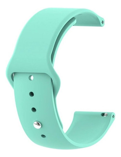Correa Deportiva Lisa Para Amazfit Bip S Lite Turquesa 2 Cm Ml