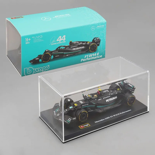 Coche Amg F1 Buburago W14 44 #hamilton1:43 2023