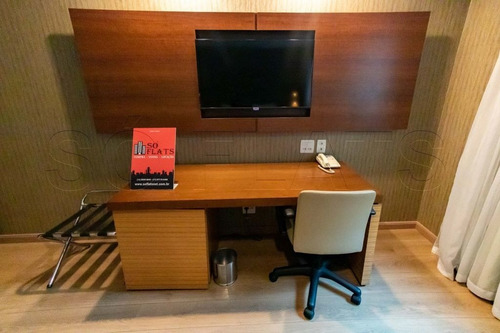 Imagem 12 de 15 de Flat Na Av. Ibirapuera, Prox Ao Metro Eucaliptos E Ao Shopping Ibirapuera - Sf31365
