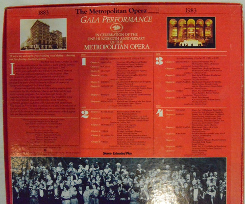 Imagem 4 de 6 de Frt Grátis Metropolitan Opera Centennial Gala Laserdisc
