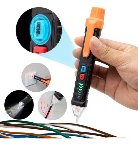 Tester Sensor Detector Lapiz Voltaje Led Light Sin Contacto