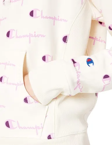 Sudadera Champion Multi Scale Script Original Mujer Dama