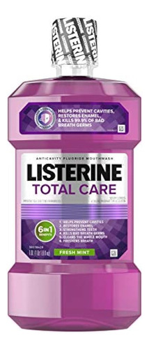 Listerine Total Care Enjuague Bucal Anticavedad, 6 Beneficio