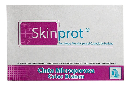 Cinta Microporosa Color Blanco 5 Cm X 10 M Skinprot