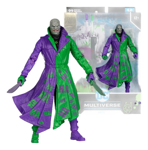Figura 7 Dc Multiverse - Hush Jokerized Gold Label Sdcc