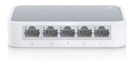 Imagen 1 de 3 de Switch 5 Puertos 10 100 Mbps Tplink Tl-sf1005d Desktop