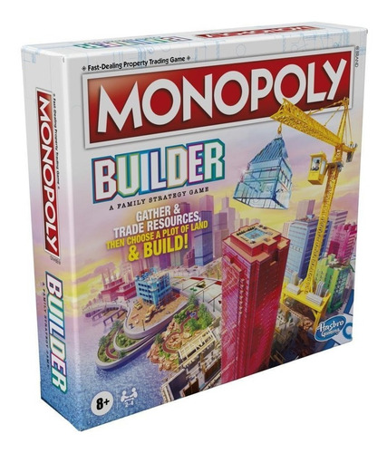 Monopoly Builder - Juego De Mesa - En Español / Diverti