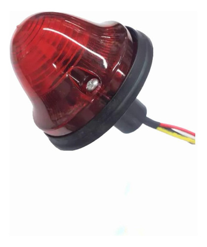 Imagen 3 de 6 de Farol Auto Mehari Color Rojo Ambar Cristal
