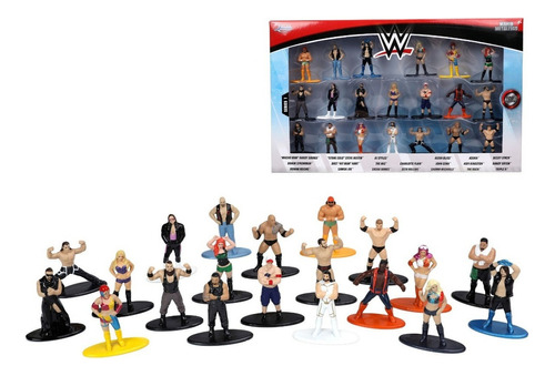 Pack 20 Mini Figuras 1.65 Nano Metalfigs Wave 2 30817 Jada