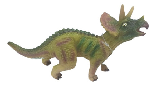 Dinosaurio Triceratops Soft Con Chifle 20 Cm Playking