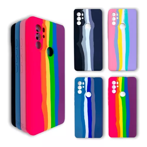 Funda Celular Para Motorola Silicona Con Felpa