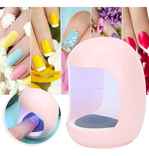 Mini Lámpara Manicura Exquisita Y Compacta Con Interfaz Usb