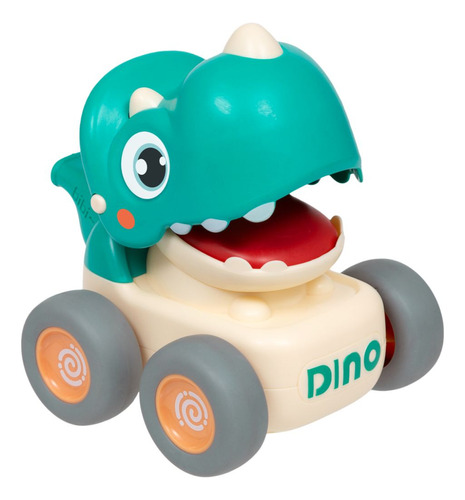 Carrinho Dino Com Fricção E Apito Verde Escuro 17244 Buba