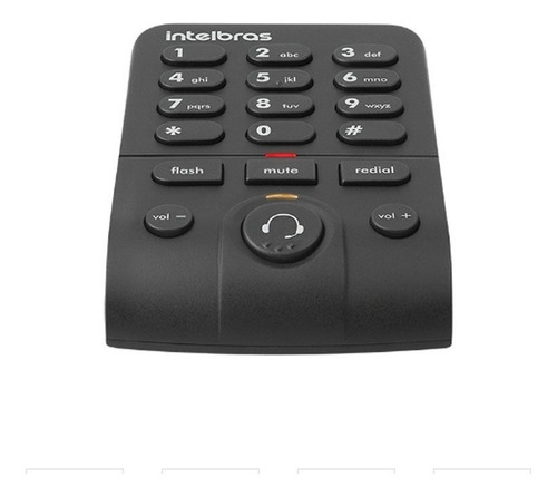 Imagem 3 de 5 de Hsb 40 Telefone Intelbras Headset C/ Base Discadora