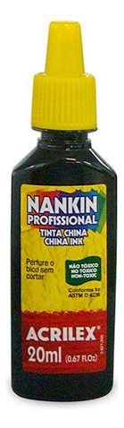 Tinta China 5120 Azul Turquesa 501 - Tinta China 20 Ml