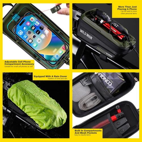 Bolsa Para Cuadro Delantero Bicicleta Bolsas Para Ciclismo